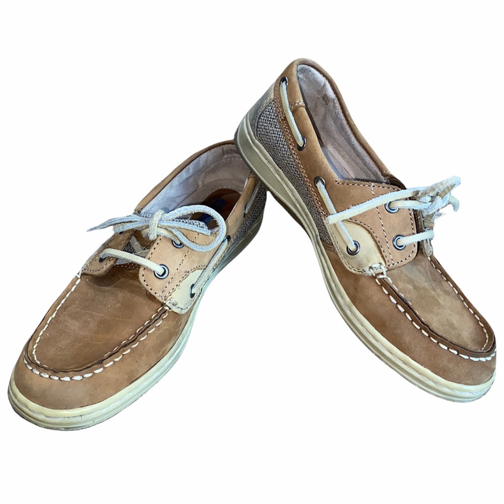 Khombu Tan Docker Slip On Boat Deck Shoes sz 6.5